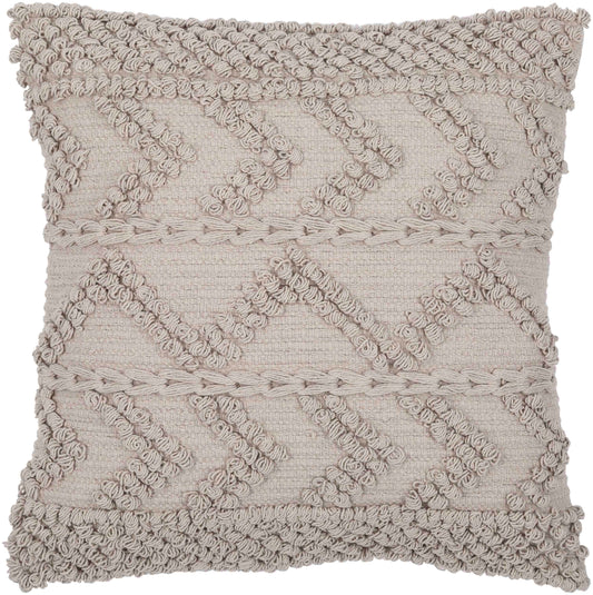 Mijnden Light Gray Pillow Cover
