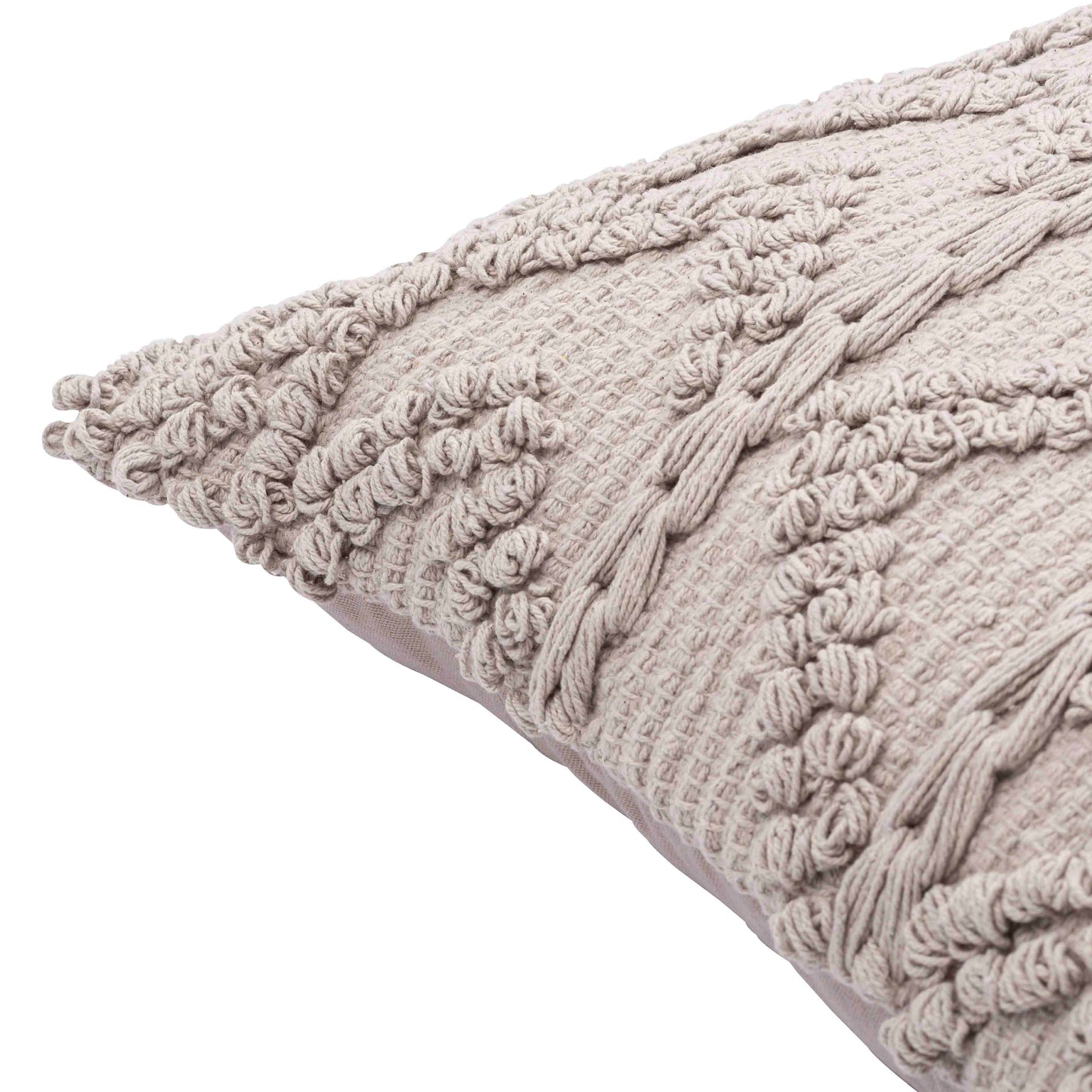 Mijnden Light Gray Pillow Cover