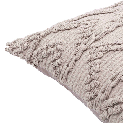Mijnden Light Gray Pillow Cover