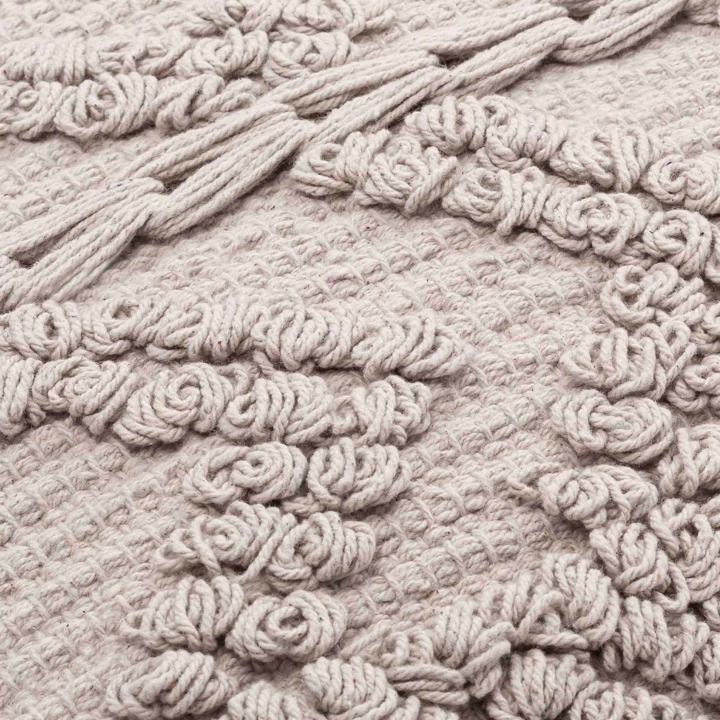 Mijnden Light Gray Pillow Cover