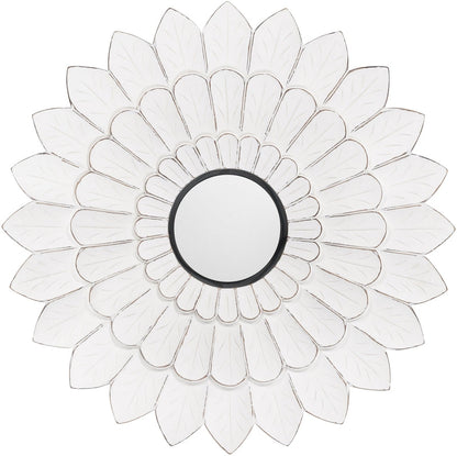 Heveadorp Traditional White Wall Mirror