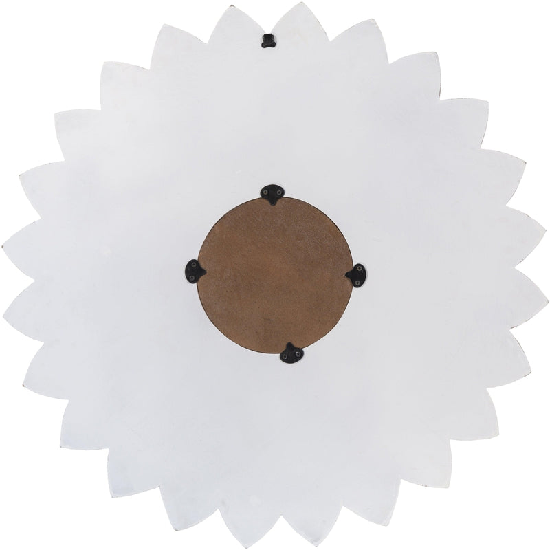 Heveadorp Traditional White Wall Mirror