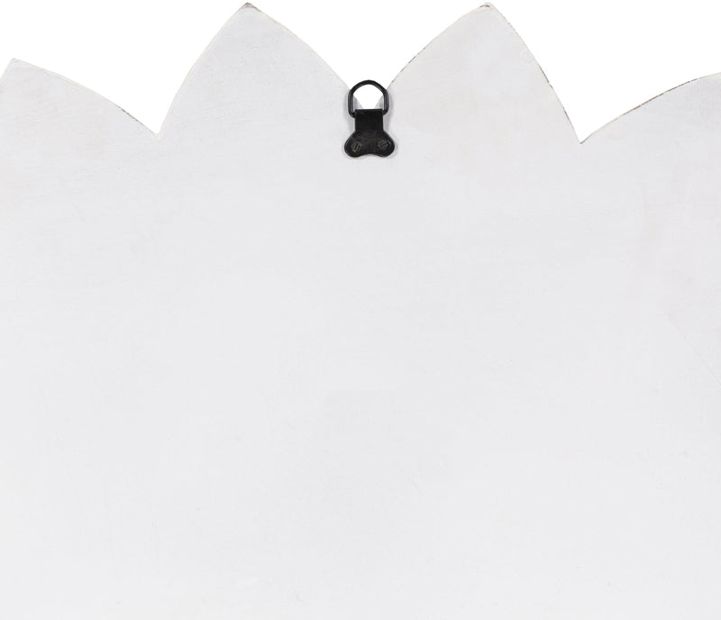 Heveadorp Traditional White Wall Mirror