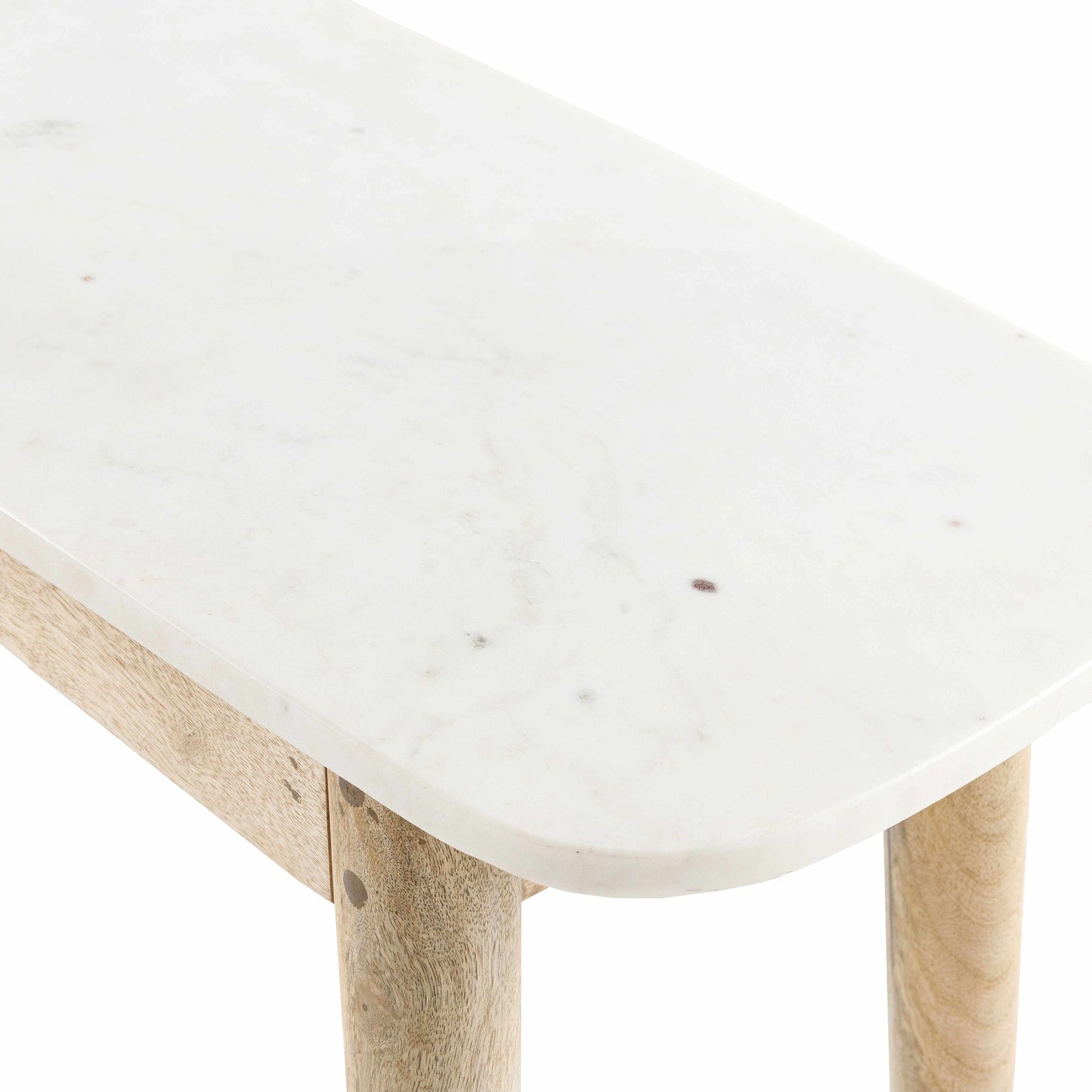 Nesselwangle White Console Table