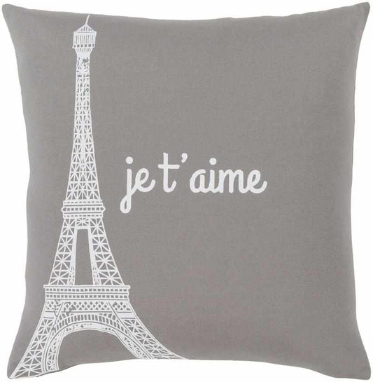 Blaker Medium Gray Pillow Cover