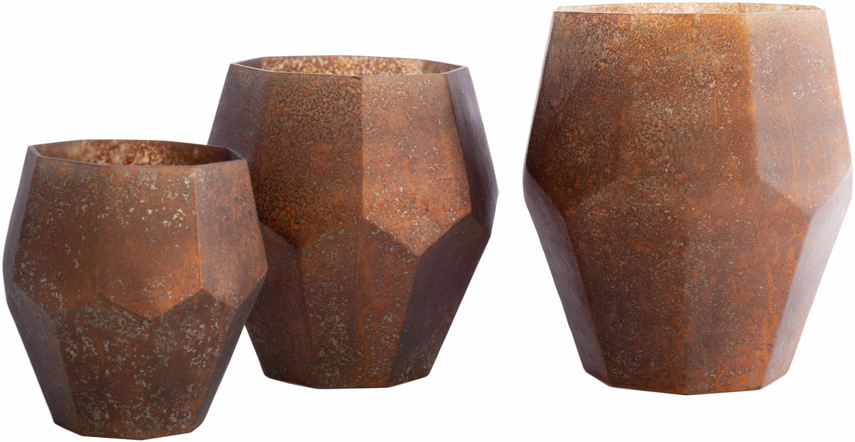 Topolovgrad Metallic - Copper Candleholder