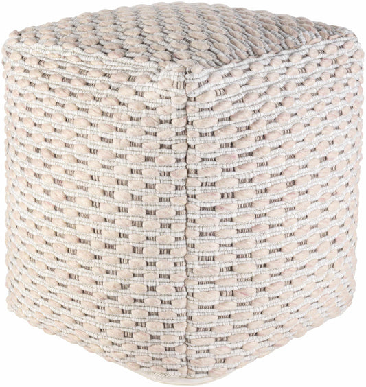 Staatz Pale Pink Pouf