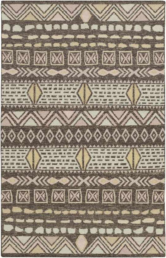 Monticello Global Brown/Blue Area Rug