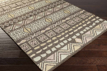 Monticello Global Brown/Blue Area Rug