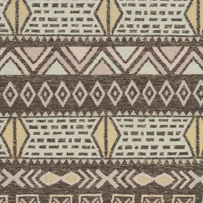 Monticello Global Brown/Blue Area Rug