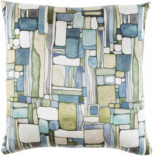 Hillegom Pale Blue Pillow Cover