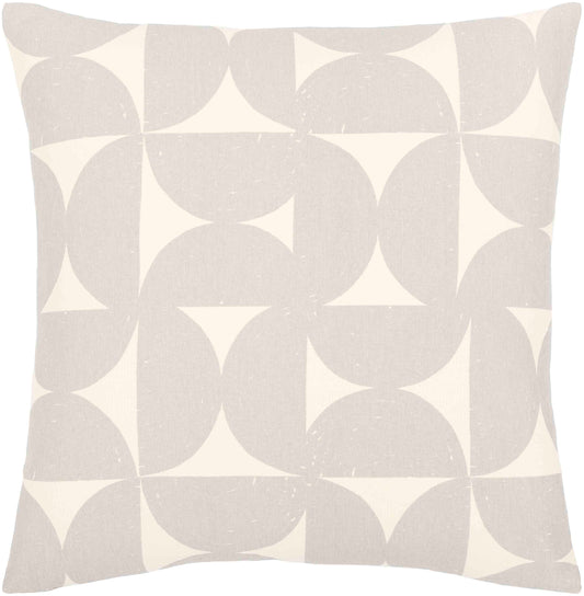 Syrianochori Medium Gray Pillow Cover