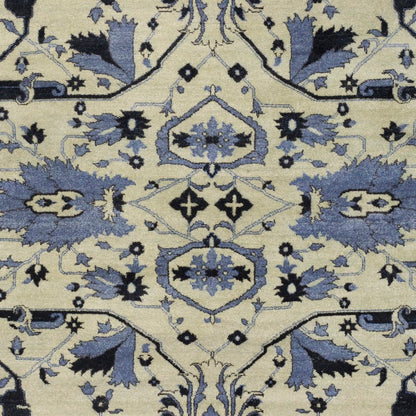 Nucla Traditional Denim Area Rug