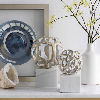Bolyarovo White Decorative Sculpture