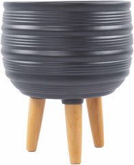 Belitsa Black Planter