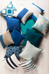 Hoogeind Dark Blue Pillow Cover