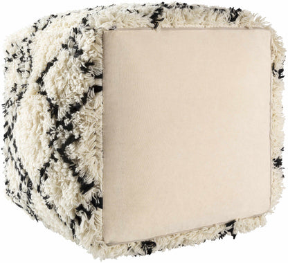 Ravelsbach Cream Pouf