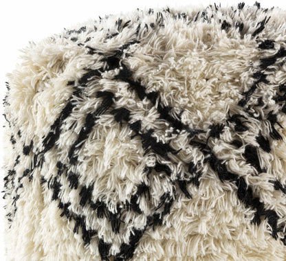 Ravelsbach Cream Pouf