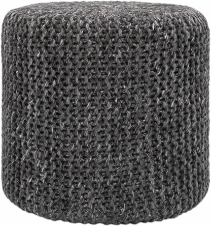 Martinsberg Charcoal Pouf