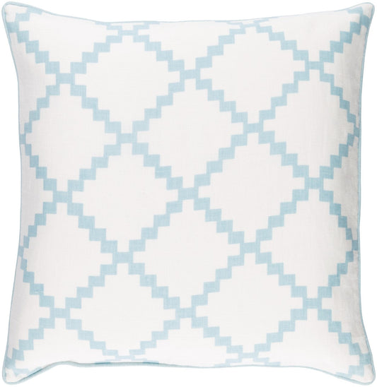 Poeldijk Aqua Pillow Cover