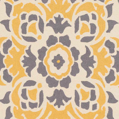 Lashburn Global Bright Yellow Area Rug