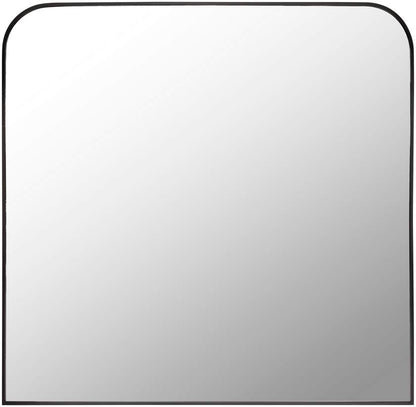 Corvette Modern Black Wall Mirror