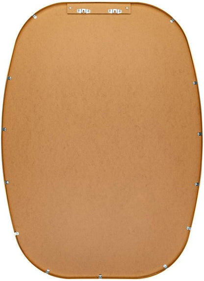 Stephannie Modern Gold Wall Mirror