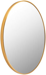 Jarron Modern Gold Wall Mirror