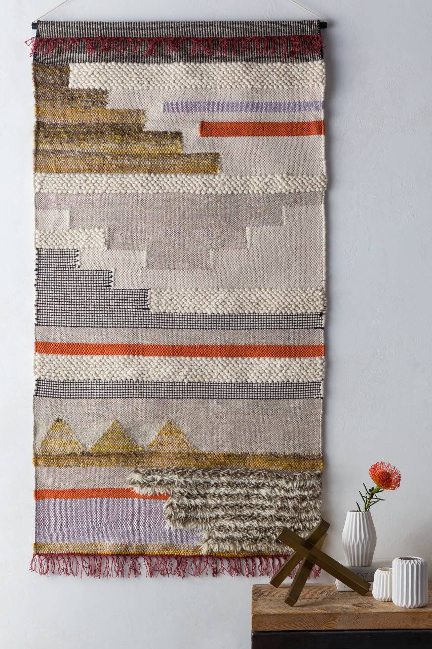Telfs Metallic Silver Wall Hanging