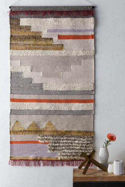 Telfs Metallic Silver Wall Hanging