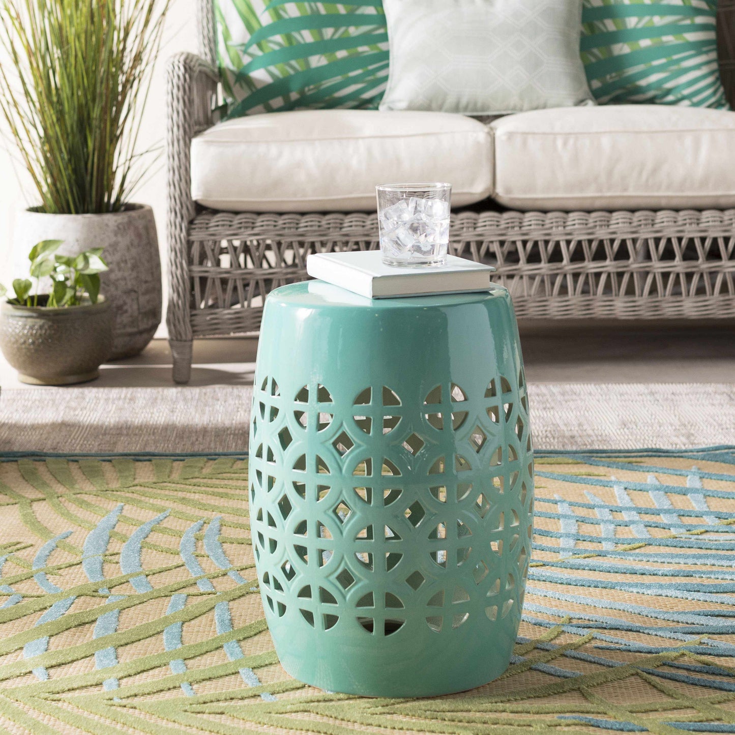 Pondorf Emerald Garden Stool