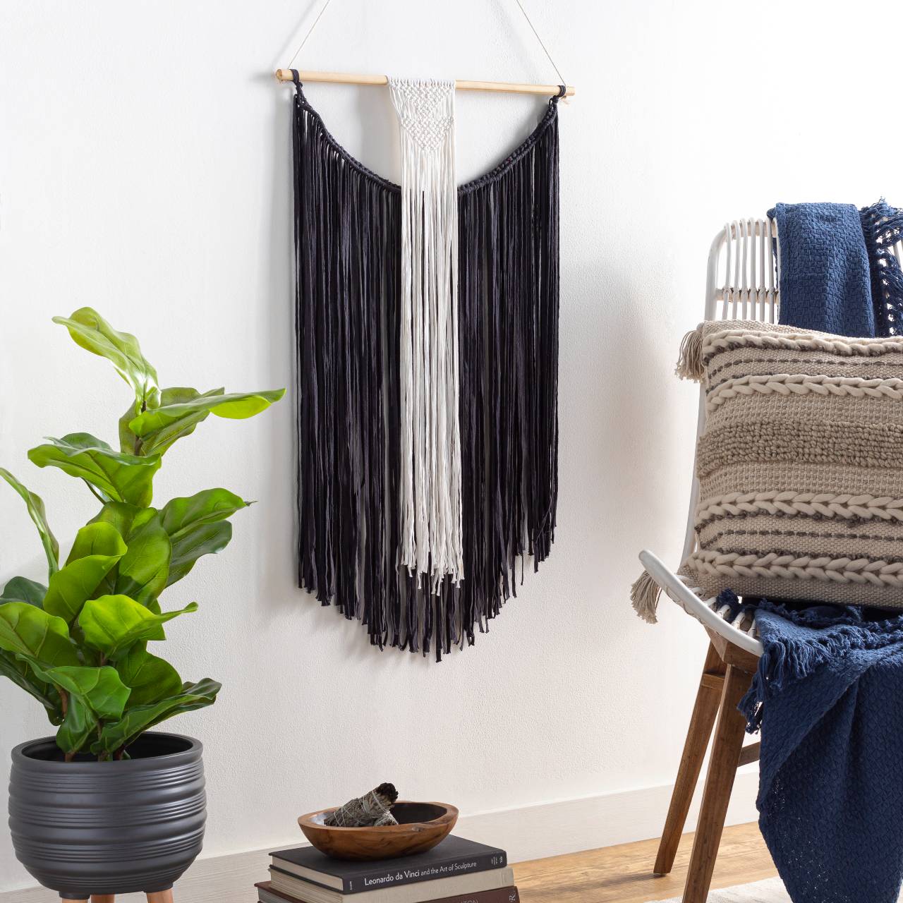 Mattsee Charcoal Wall Hanging