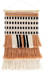 Puhret Burnt Orange Wall Hanging