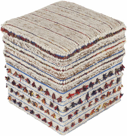 Kapelln Cream Pouf