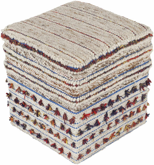 Kapelln Cream Pouf
