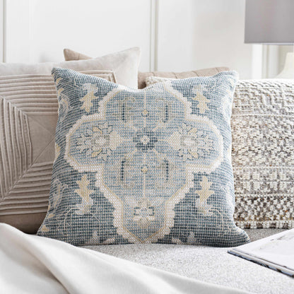 Rettenschoss Teal Pillow Cover