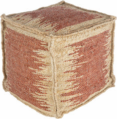 Lanzenkirchen Burnt Orange Pouf