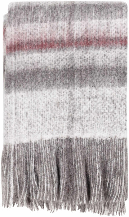 Laussa Medium Gray Throw
