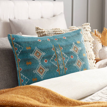 Altheim Teal Pillow Cover