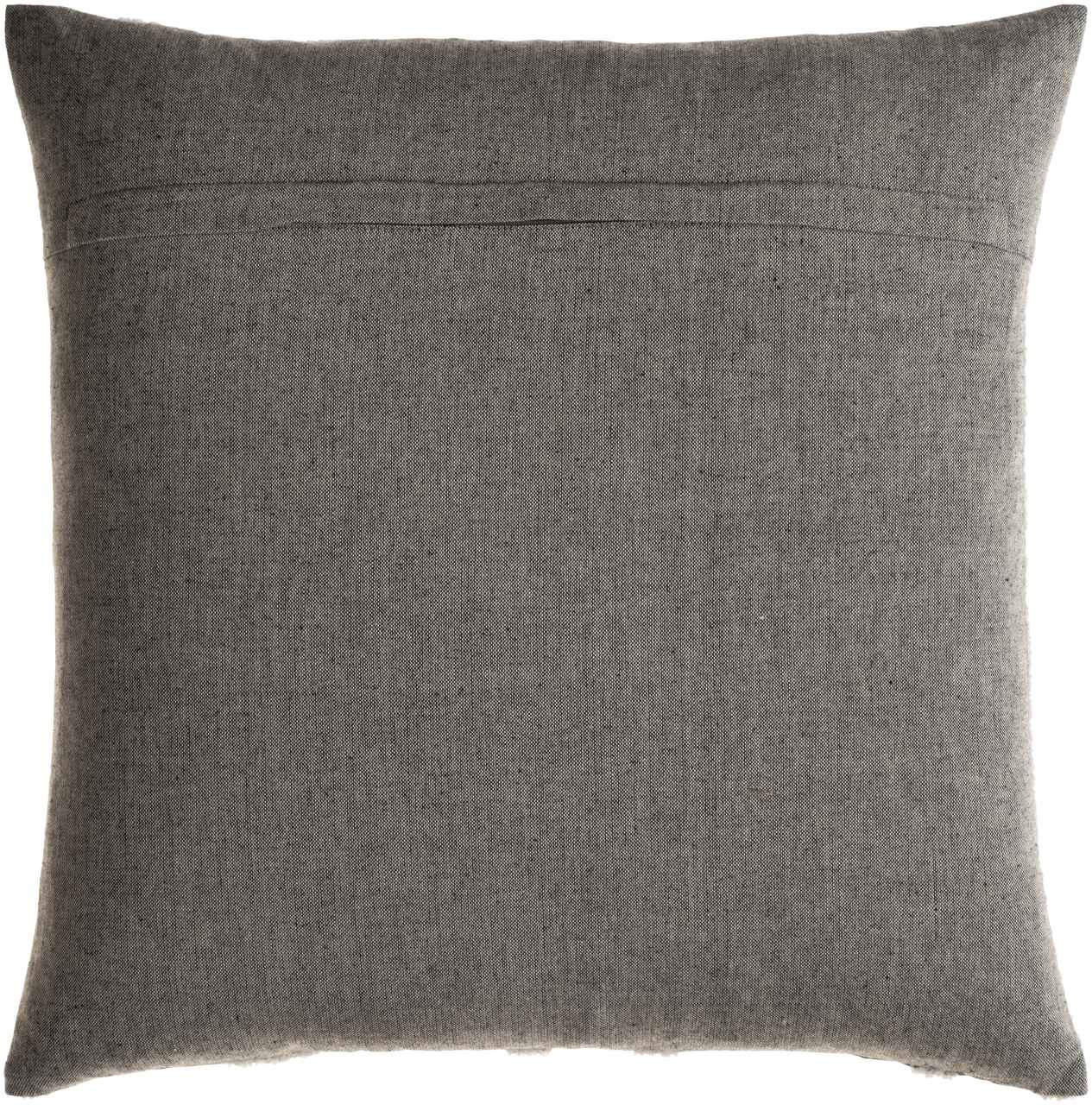 Satteins Medium Gray Pillow Cover