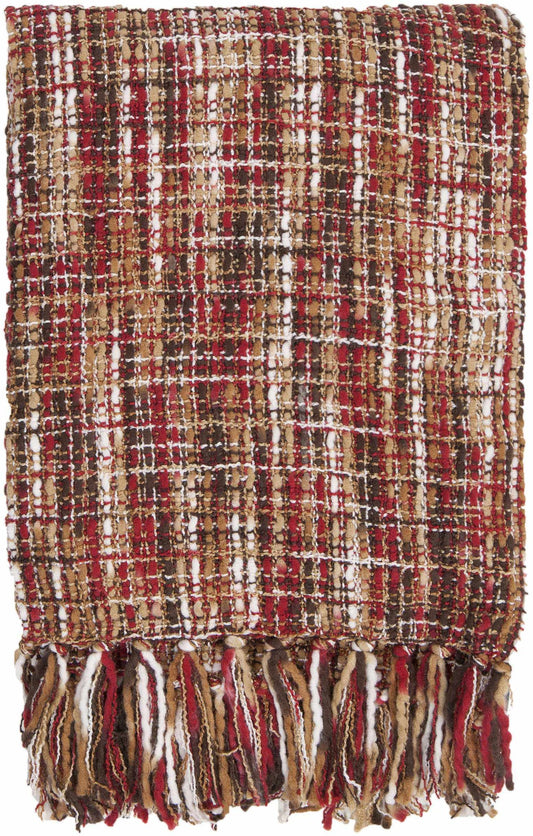 Fraham Bright Red Throw