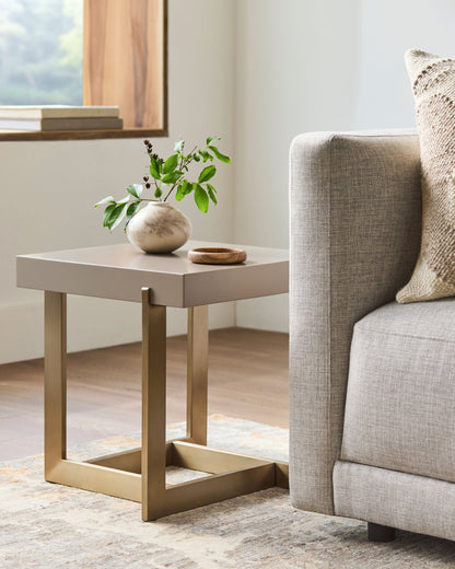 Destry Gray End Table