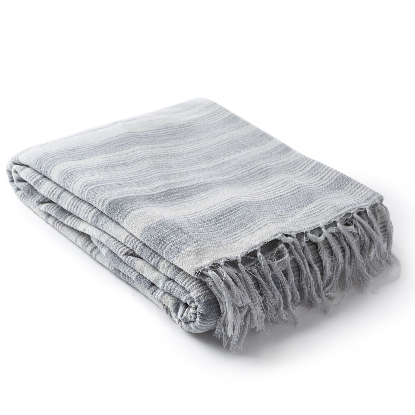 Tannheim Light Gray Throw