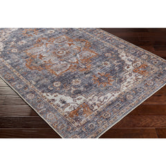 Surya Tahmis Flatweave Polyester Camel Rectangular Indoor Medallion Oriental Machine Washable Area rug