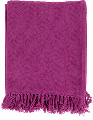 Krispl Bright Pink Throw