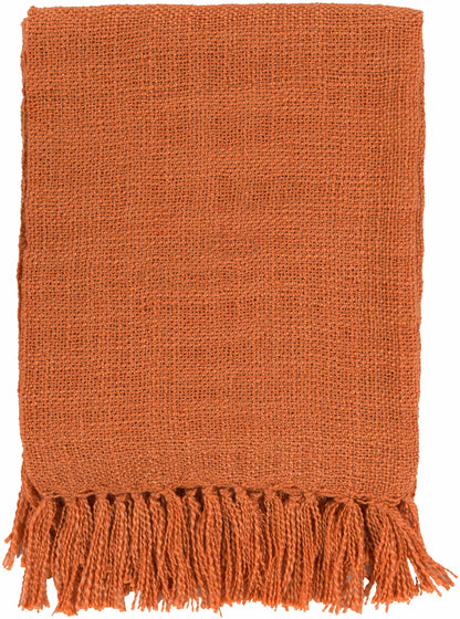 Gleisdorf Burnt Orange Throw