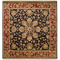 Waldo Traditional Brown/Red Area Rug