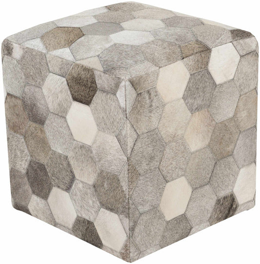 Gutenstein Ivory Pouf