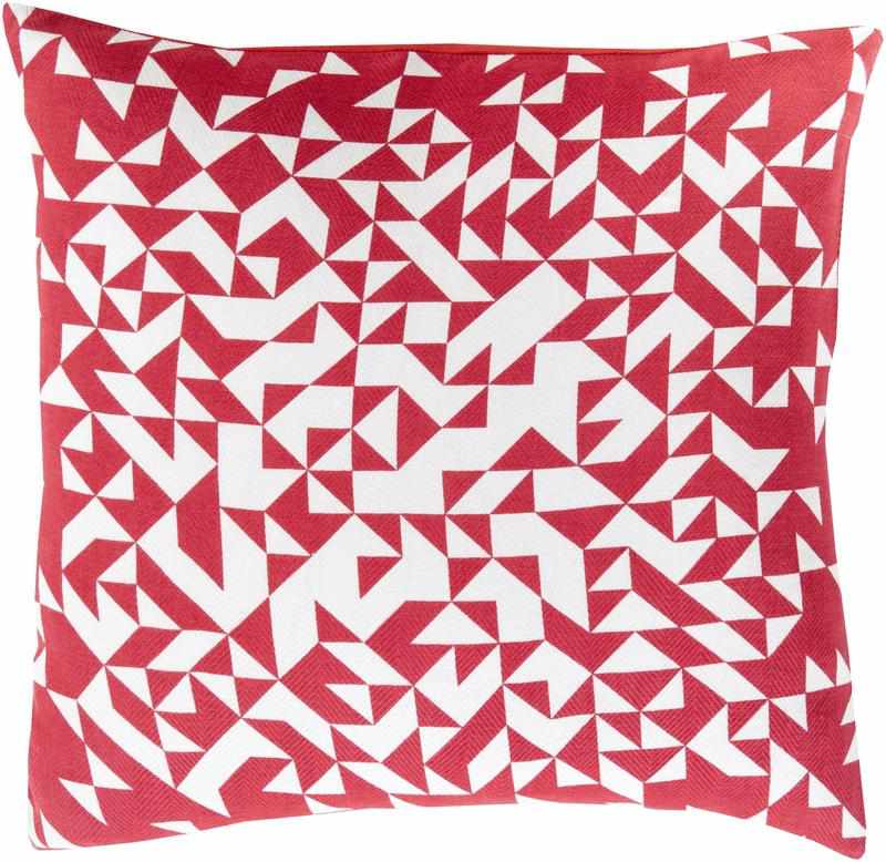 Kalenberg Bright Red Pillow Cover