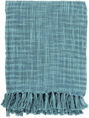 Hinterstoder Teal Throw